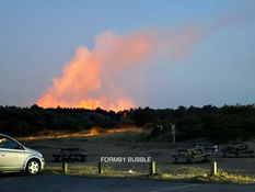 UPDATE: Main body of significant Formby dunes fire now extinguished