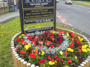 The winner of our Southport Flower Show competition is Pauline Morris