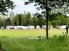 Travellers leave Bills Lane and move into Duke Street Park to set up camp