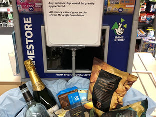 Formby Co-op holding a raffle and supervisor Jess is climbing Snowdon for children with Cancer in Me