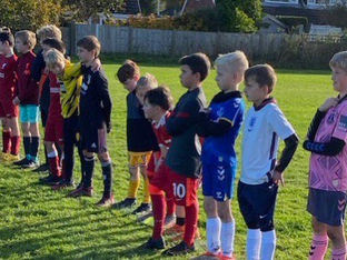 Franks report for Formby Junior Sports Club last weekend when half term saw reduced matches