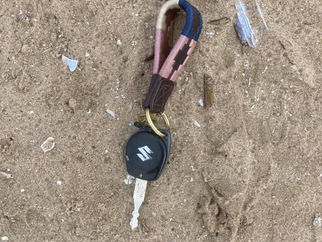 Car Key found by Devils Hole in Formby