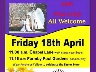 Good Friday Walk of Witness & Passion Play Returns to Formby