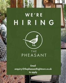Join Our Team at The Pheasant, Hightown