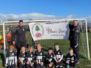 Formby Junior Sports Club’s Under 8 White Saturday team gained their first league win of the season