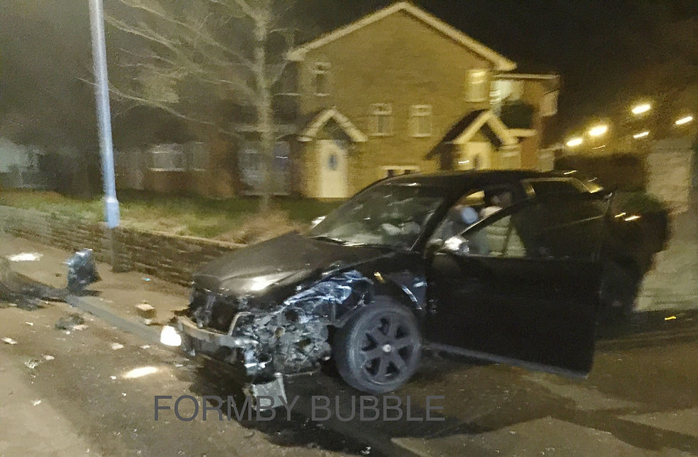 Crash in Formby - Formby Bubble Photo.JPG
