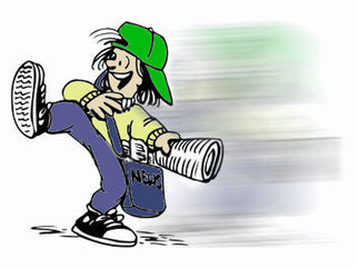 Paper rounds in Formby