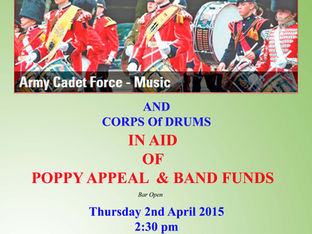 National Army Cadet Band Concert.....
