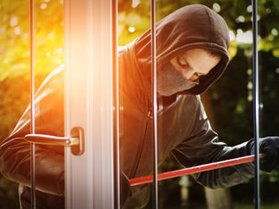 Police out in force today after another burglary in Formby