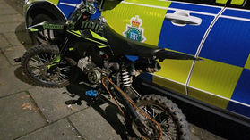A teenage male has been arrested, and a scrambler bike was seized in Bootle