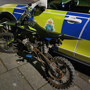 A teenage male has been arrested, and a scrambler bike was seized in Bootle