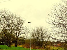Good Morning on Friday 7th January. Blustery wintry showers with some sunshine in Formby