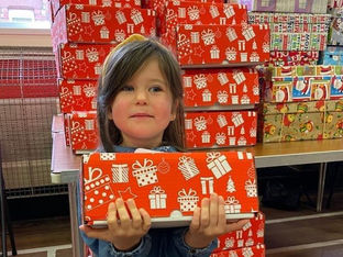Come and help to fill 1,000 Christmas Shoeboxes this Saturday in Formby for children in Ukraine