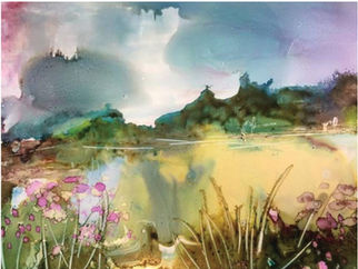 Alcohol Inks Workshops in Formby
