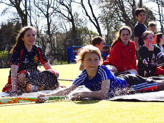 Over 60 youngsters enjoyed the hockey camp in Formby at Easter