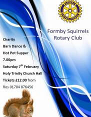Charity Barn Dance in Formby.....