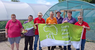 Bridge Inn Community Farm celebrates 11th consecutive Green Flag Award as students’ hard work recognised