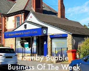 Ryders Chemist – A True Lifeline for Formby is this week’s Business Of The Week