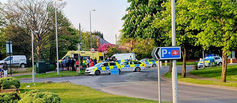 Air Ambulance called to two young boys injured in a collision in Formby