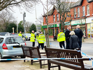 Emergency Services were called to Formby village after an RTC