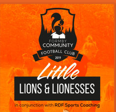 Little Lions & Lionesses – Join the Fun at Formby Community FC!