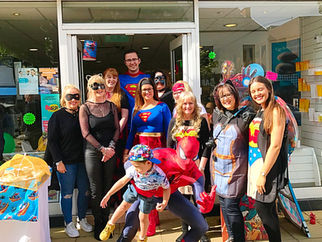 Rowlands Pharmacy held a Superhero Day and Spiderman wowed the crowds