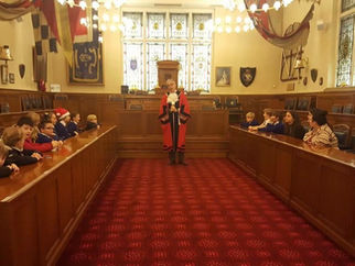 The school council at Redgate Primary had a very exciting day yesterday