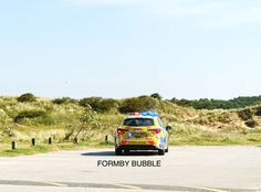 Emergency response launched after inflatable kayak drifts out to sea at Formby Point