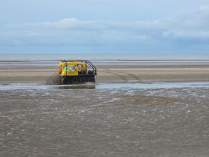 Hidden Danger at Formby Beach: Coastguard Sound Alarm Over Treacherous Mud Patch Near Lifeboat Road