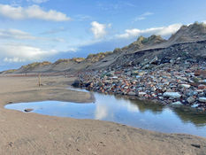 National Trust Formby finally found a solution to the ‘Rubble Trouble’ on the beach at Victoria Road