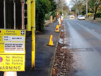 Thousands of people are expected to descend on Formby tomorrow morning so council restrictions are n