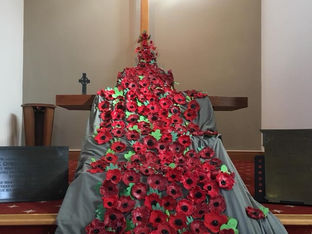 Formby Methodist Church have had an amazing display of weeping poppies