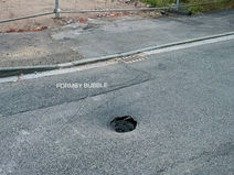 Concern raised after sinkhole appears on West Lane near new housing development