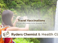 Ryders Chemist in Formby is now a Travel Clinic and Yellow Fever Centre offering a Travel Vaccination service for the whole family