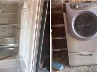FOR SALE - Hotpoint anti bend washing machine and a Gorenje Fridge Freezer