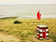 Good morning on Friday 13th May. Cloudy conditions turning very windy from 11am in Formby