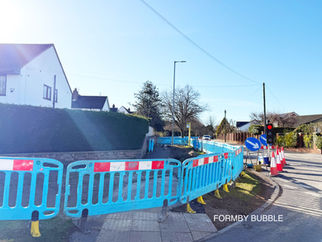 Ongoing roadworks at Kirklake Road are set to continue