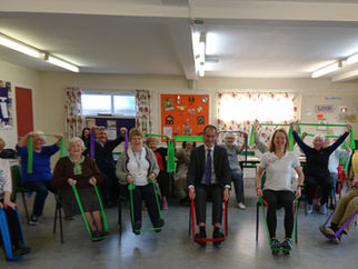 MP takes the chair in support of older people in Formby