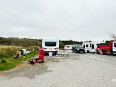 Travellers Establish Unauthorised Encampment on National Trust Land at Lifeboat Road, Formby