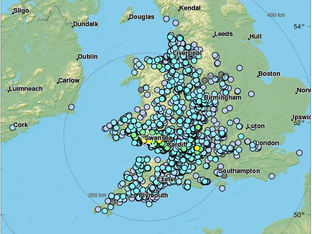 An earthquake has struck the UK and hundreds of people across Formby felt the tremors