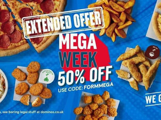 Domino’s Mega Week Deal for Formby