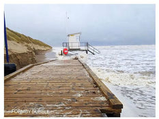 High tides approaching 9 metres set to swallow much of Formby beach over Bank Holiday weekend