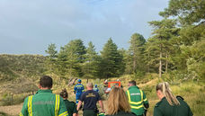 Casualty Rescued After Fall Down Sand Dune in Ainsdale Pinewoods