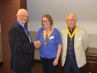 First ever female rotary president