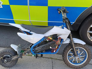 Police crack down on illegal electric bikes with arrest in Formby