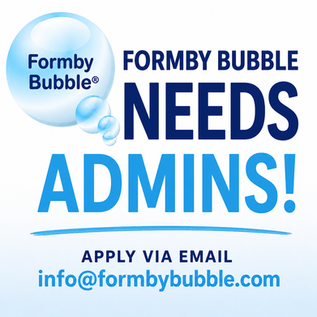 Formby Bubble Is Looking for New Volunteer Admins