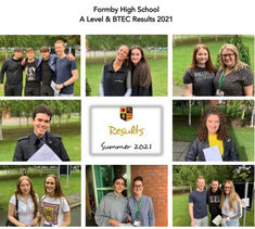 Formby High A Level & BTEC results in what has been a very challenging and unusual year
