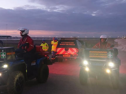 Foggy Night Triggers Major Emergency Response Off Sefton Coast
