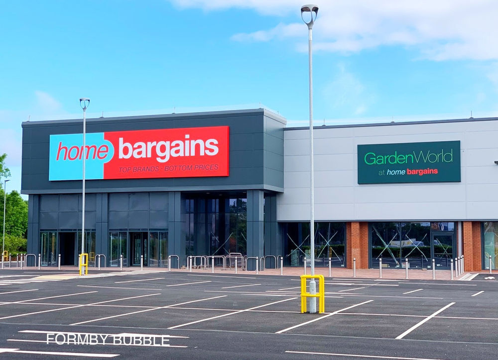 Home Bargains brand new £7m Formby Store opens at 8am on Saturday 26th