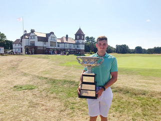 Thomas Thurloway powers to victory in the English Amateur at Formby Golf Club